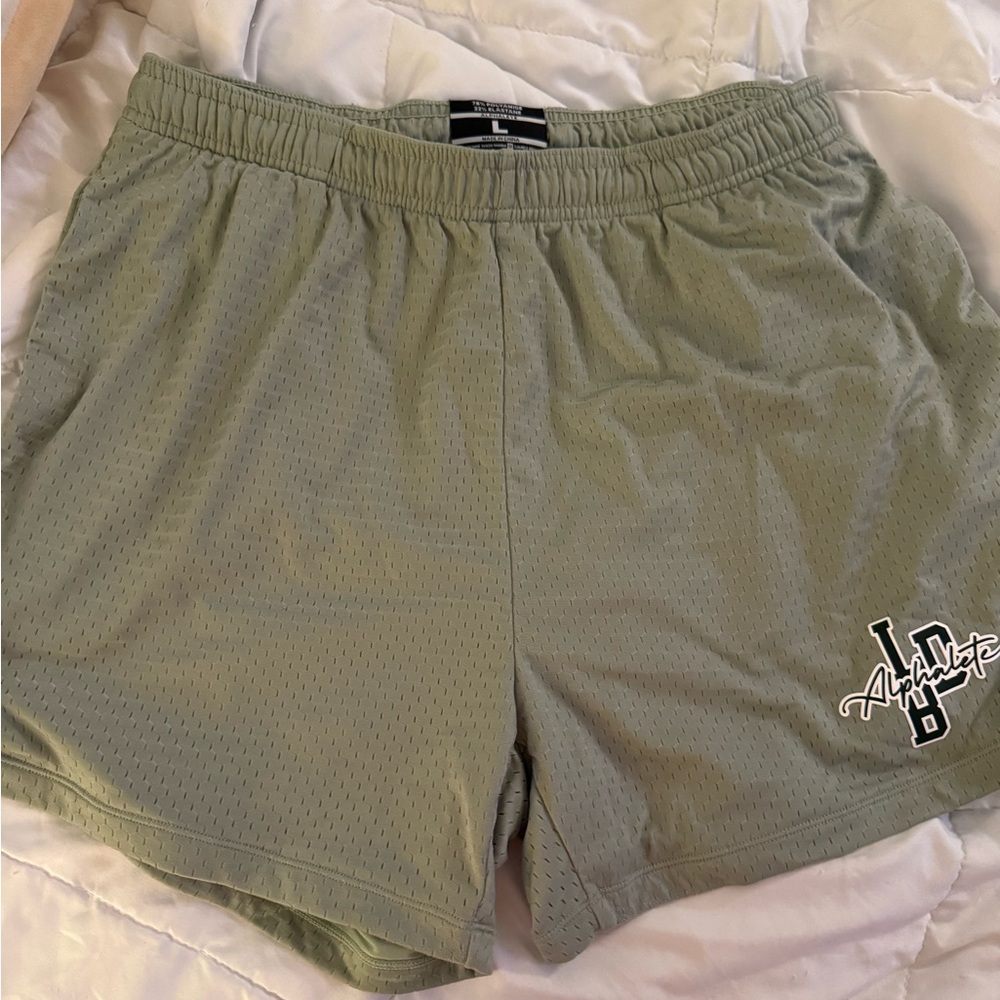 ‼️FLASH SALE‼️ Alphalete Sage Green Athletic Shorts